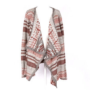 Natural Reflections Women's Cotton Blend Cardigan Sweater XXL Casual Cabin Cozy